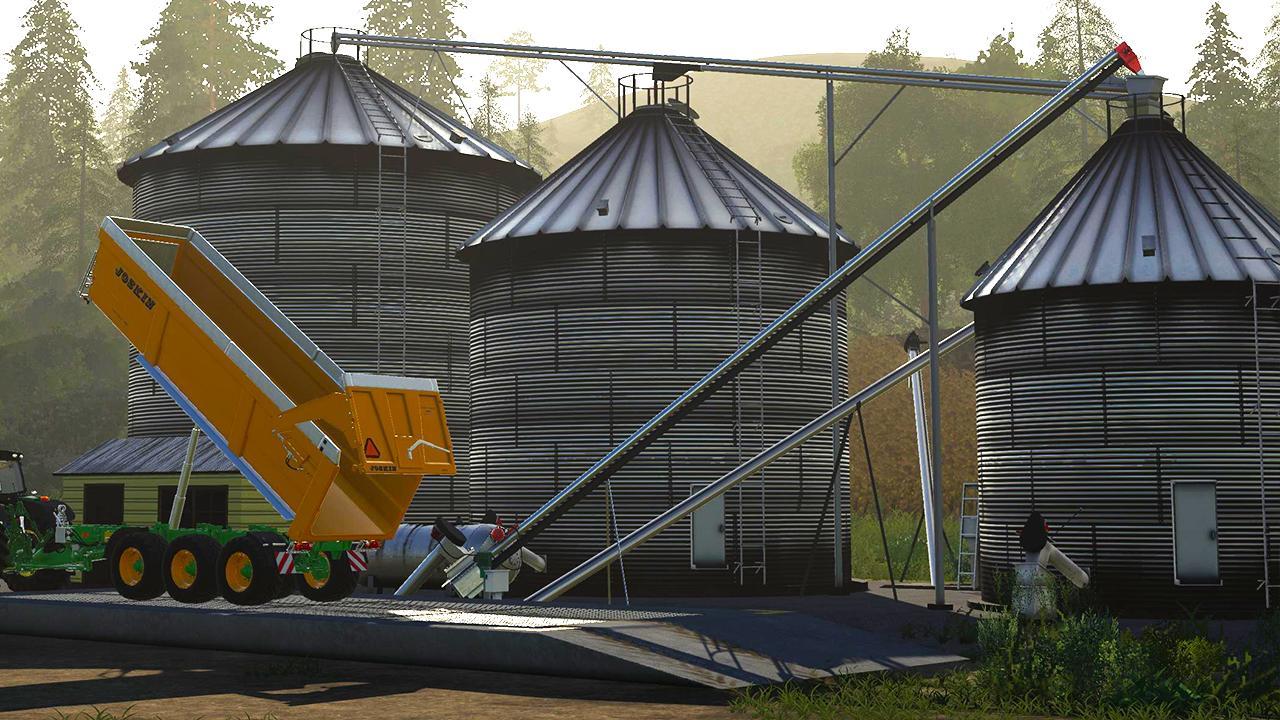 Large Grain Silo