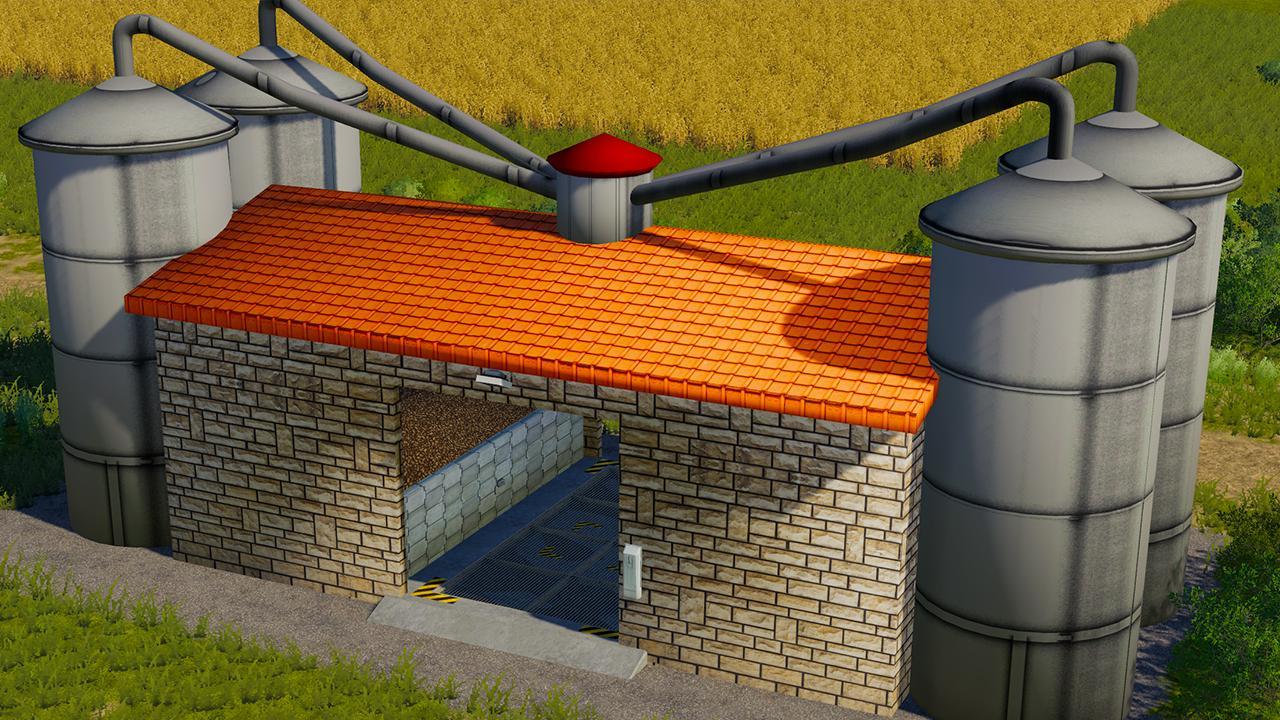 Large multi storage farm silo