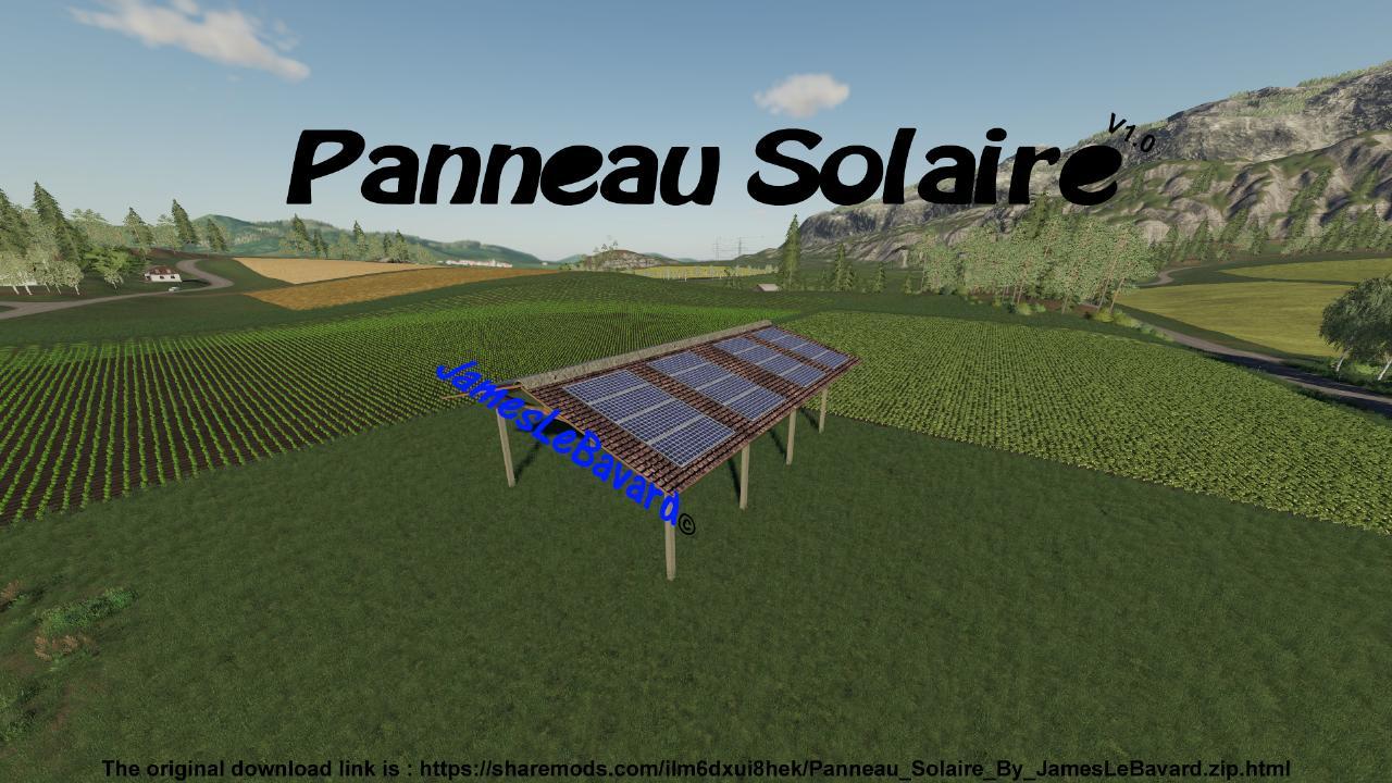 Solar Panel Hangar