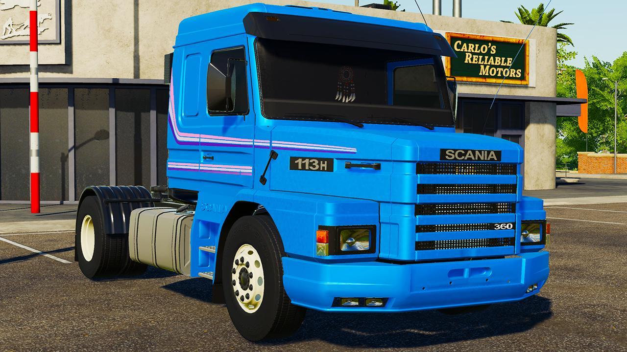 SCANIA 113H 360 et remorque