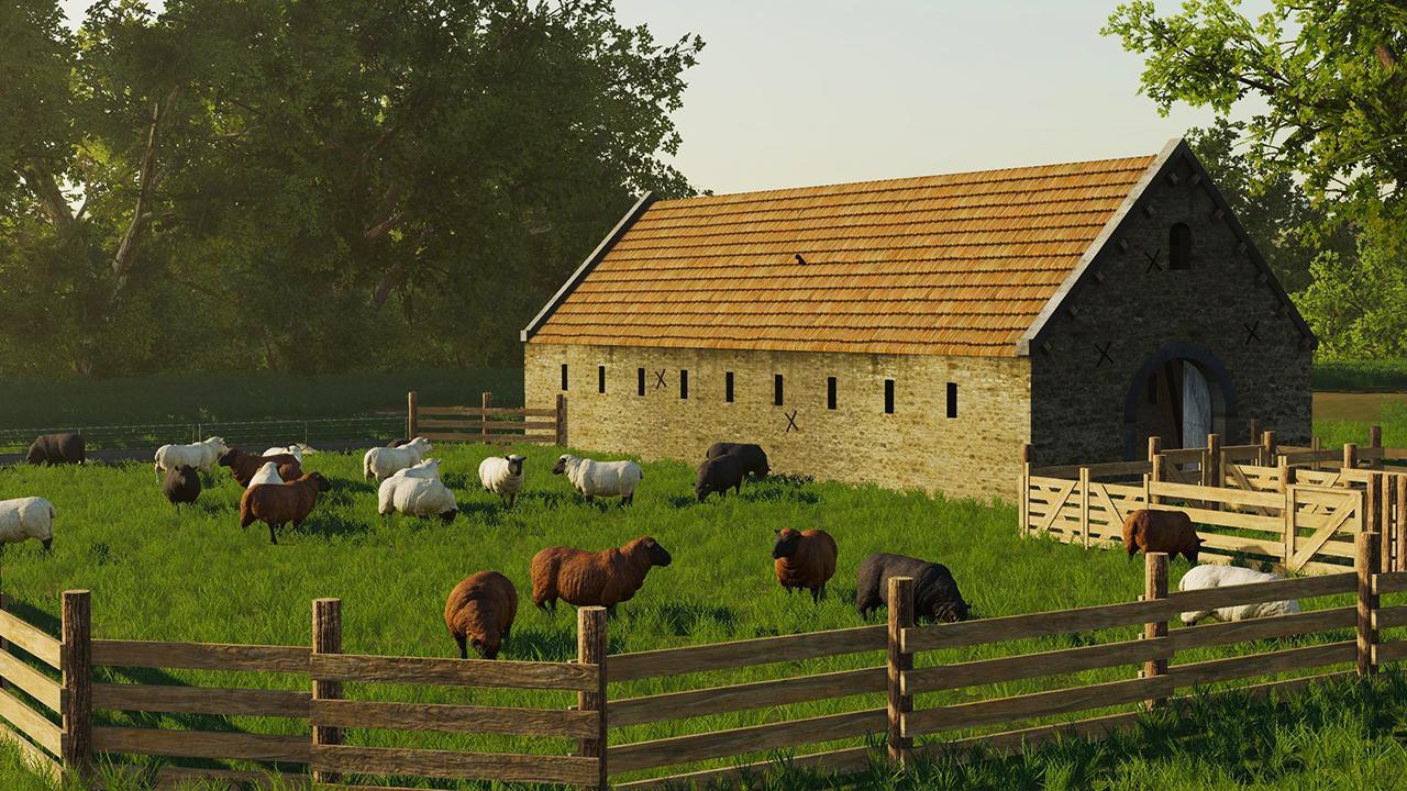 Что такое загон. Загон для овец ФС 19. ФС 19 овчарня. Farming Simulator 2019 овчарня. ФС 19 мод для овец овчарня.