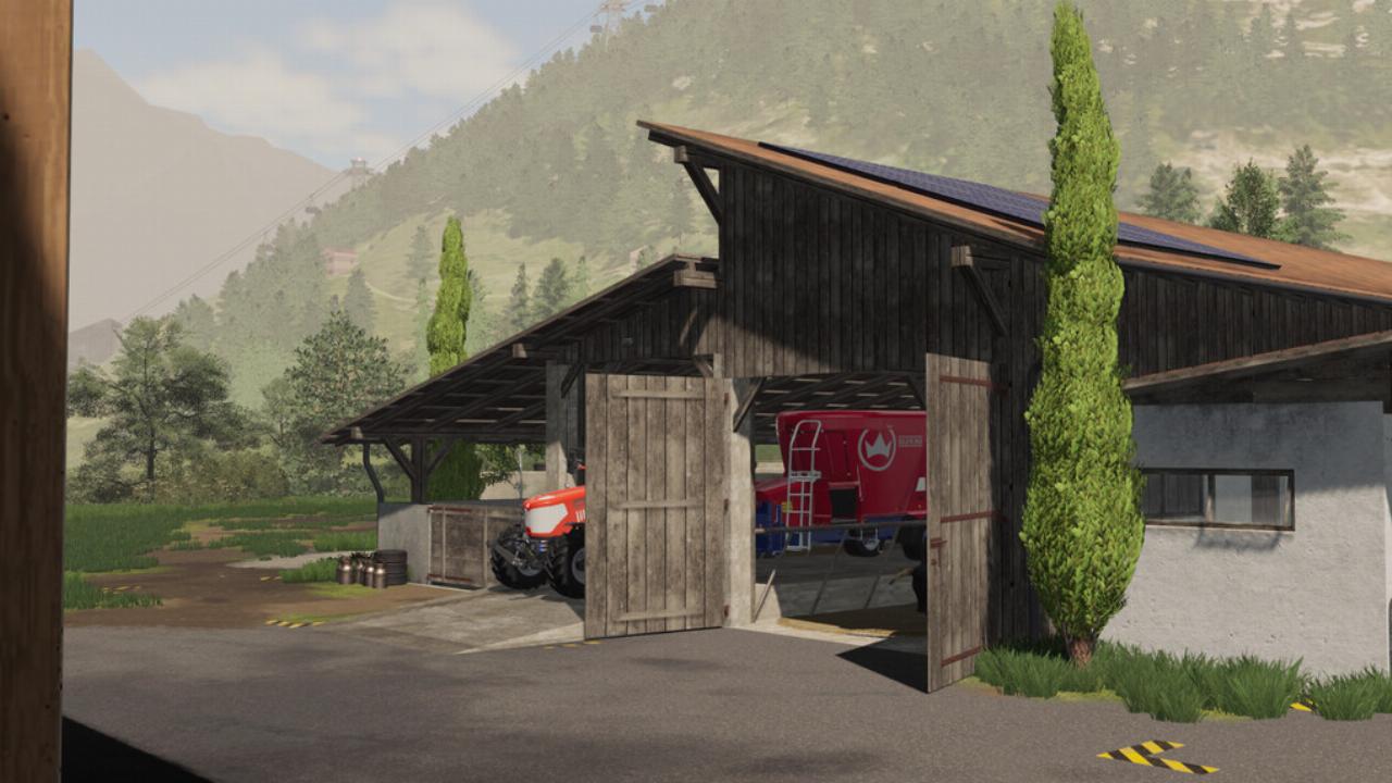 Alpine Cow Barn