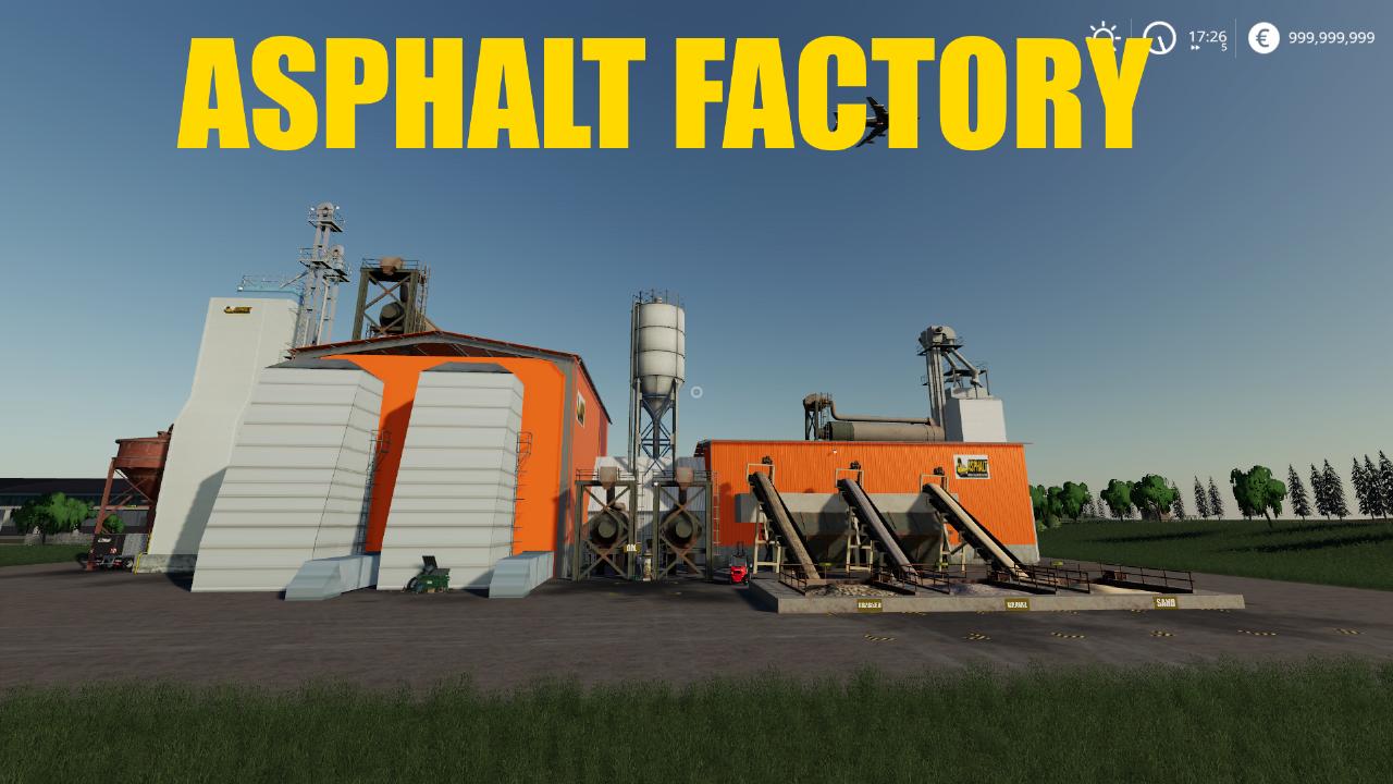 Asphalt factory