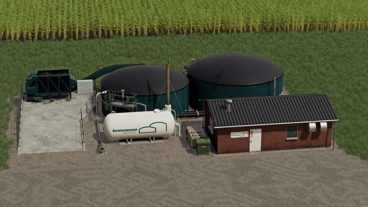 Installation de biogaz 450kW