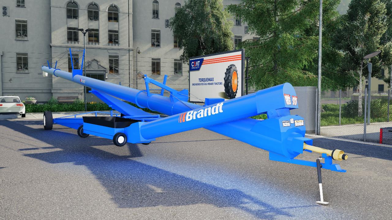 Brandt grain auger