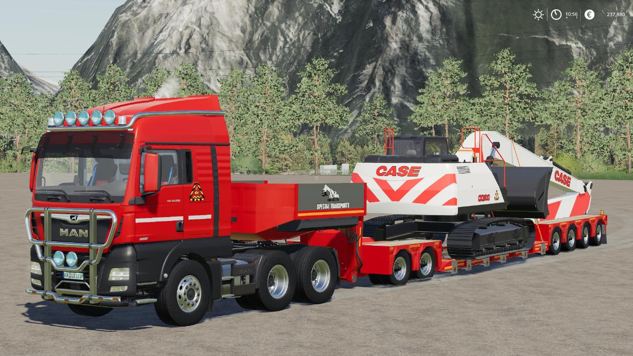 Broshuis 4+2 Axles Low Loader