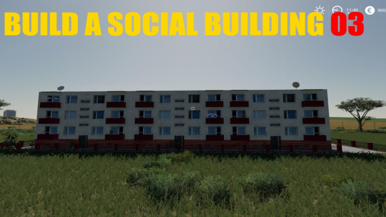 Baue ein soziales Gebäude 03