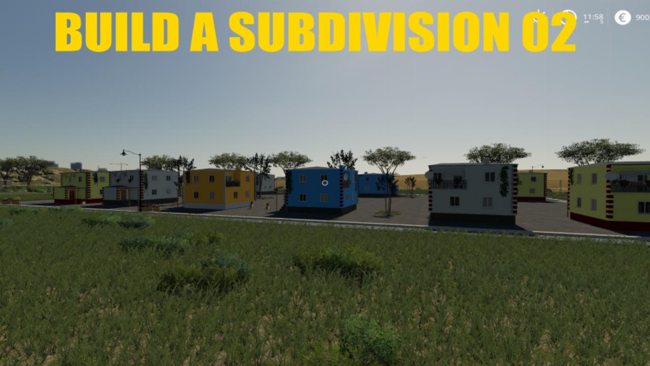 Construire une subdivision 02