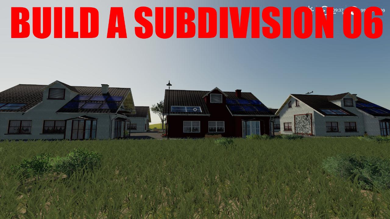Build a subdivision 06