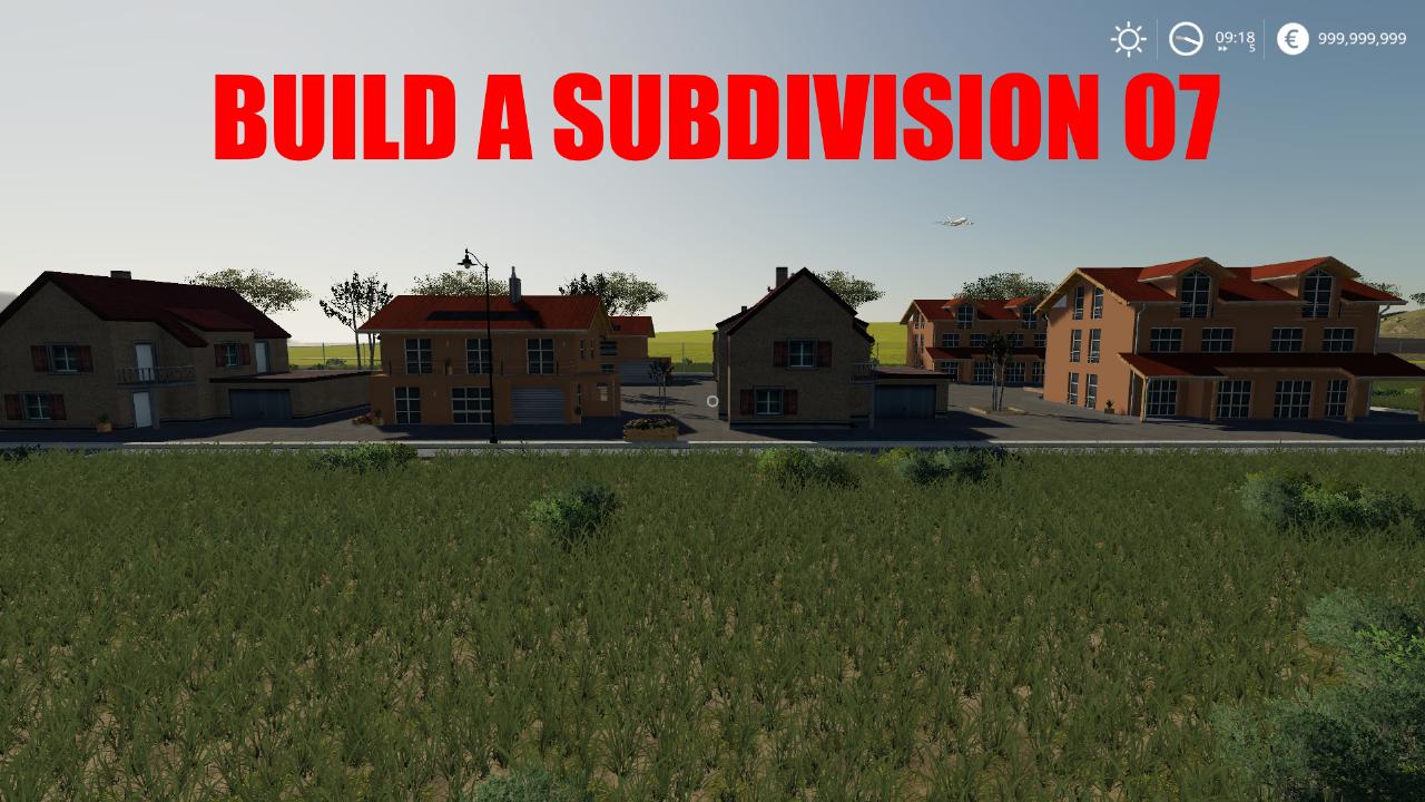 Build a subdivision 07