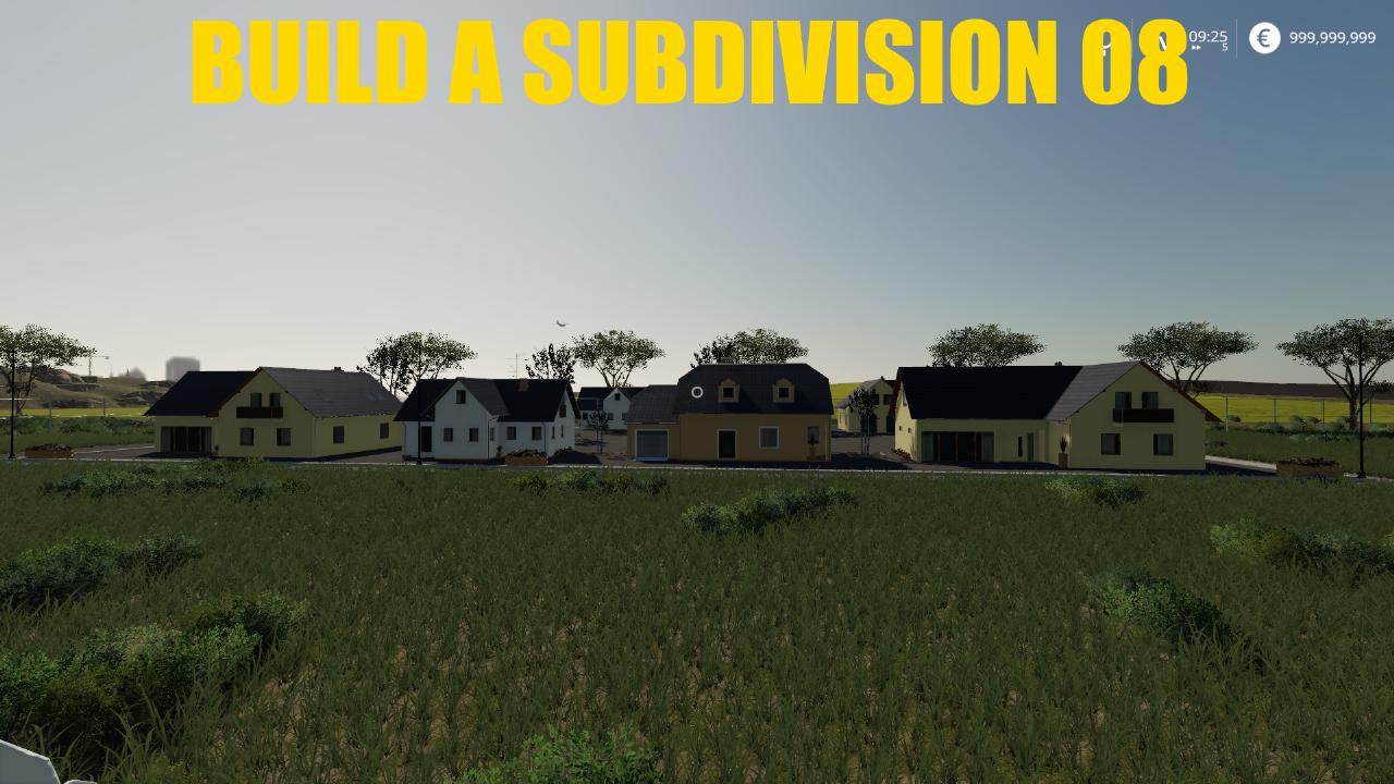 Build a subdivision 08