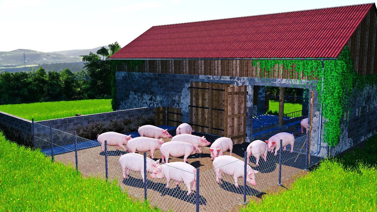 Bauen mit Schweinestall