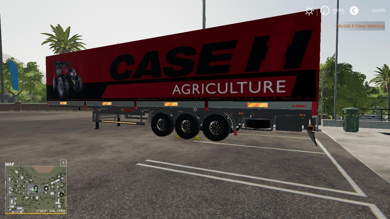 CASE IH KOGEL AUTOLOADER TRAILER