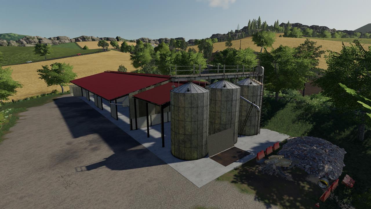 Cereal Buildings With Silo