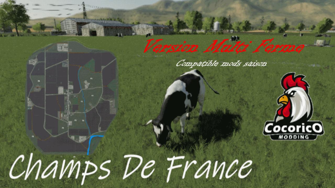 Champs de France : multi ferme et solo