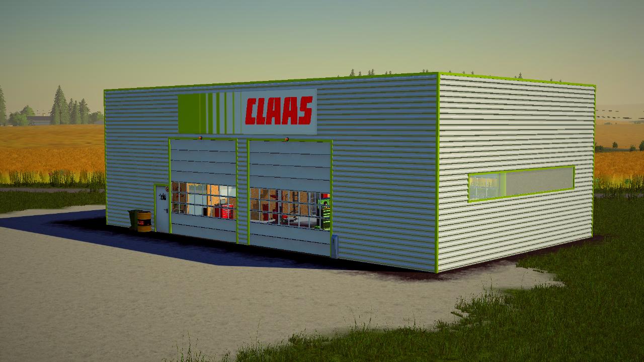 CLAAS workshop