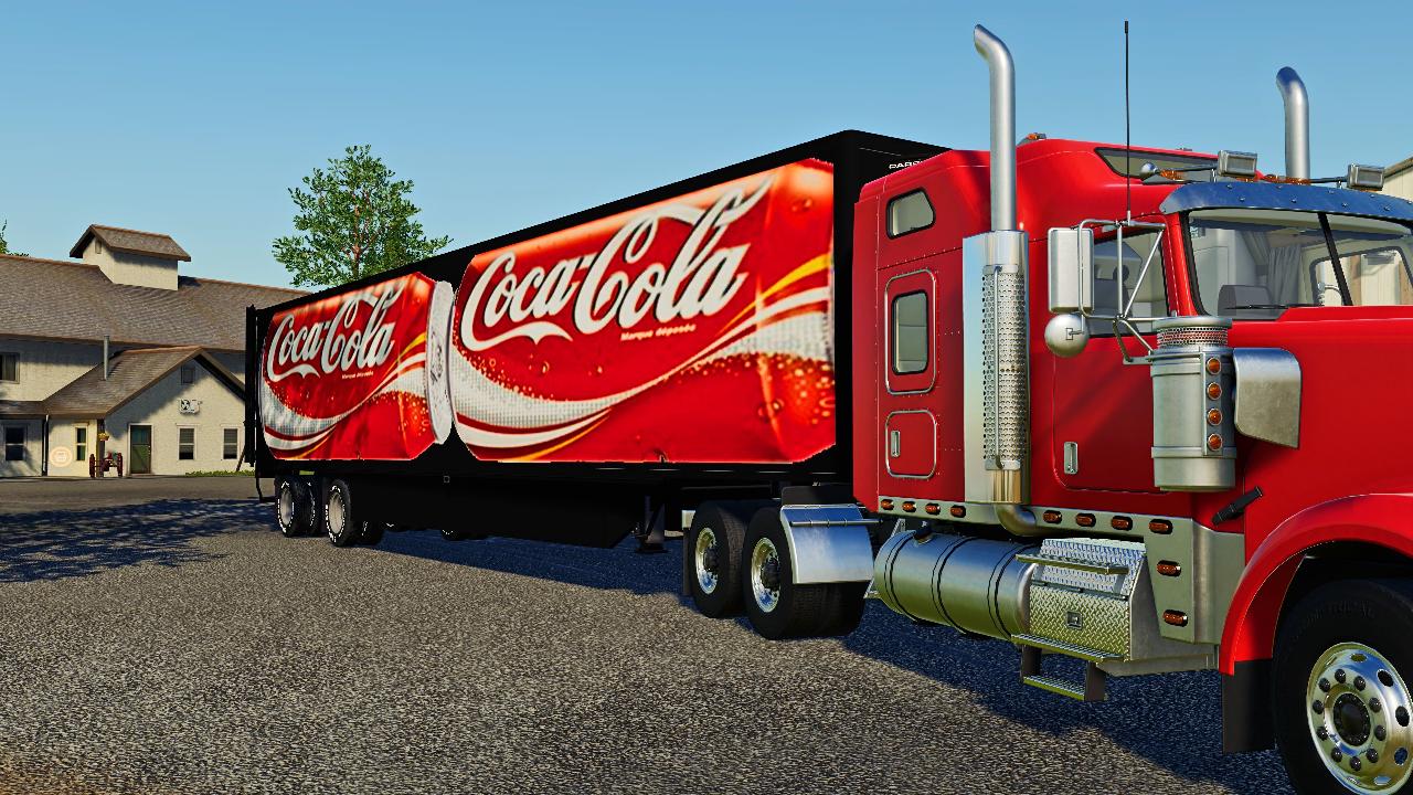 Remorque Coca Cola