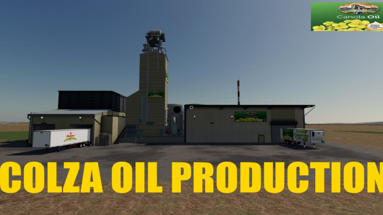 Production d'huile de Colza