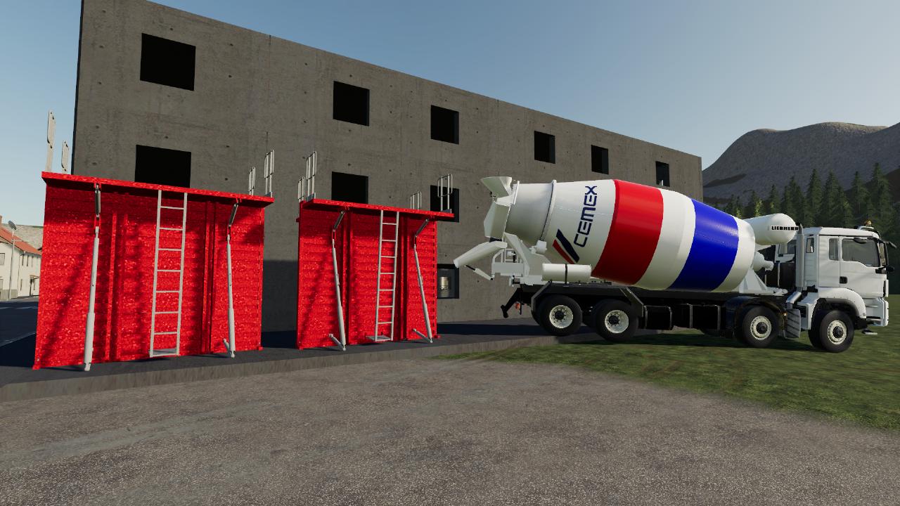 Concrete mixer cemex