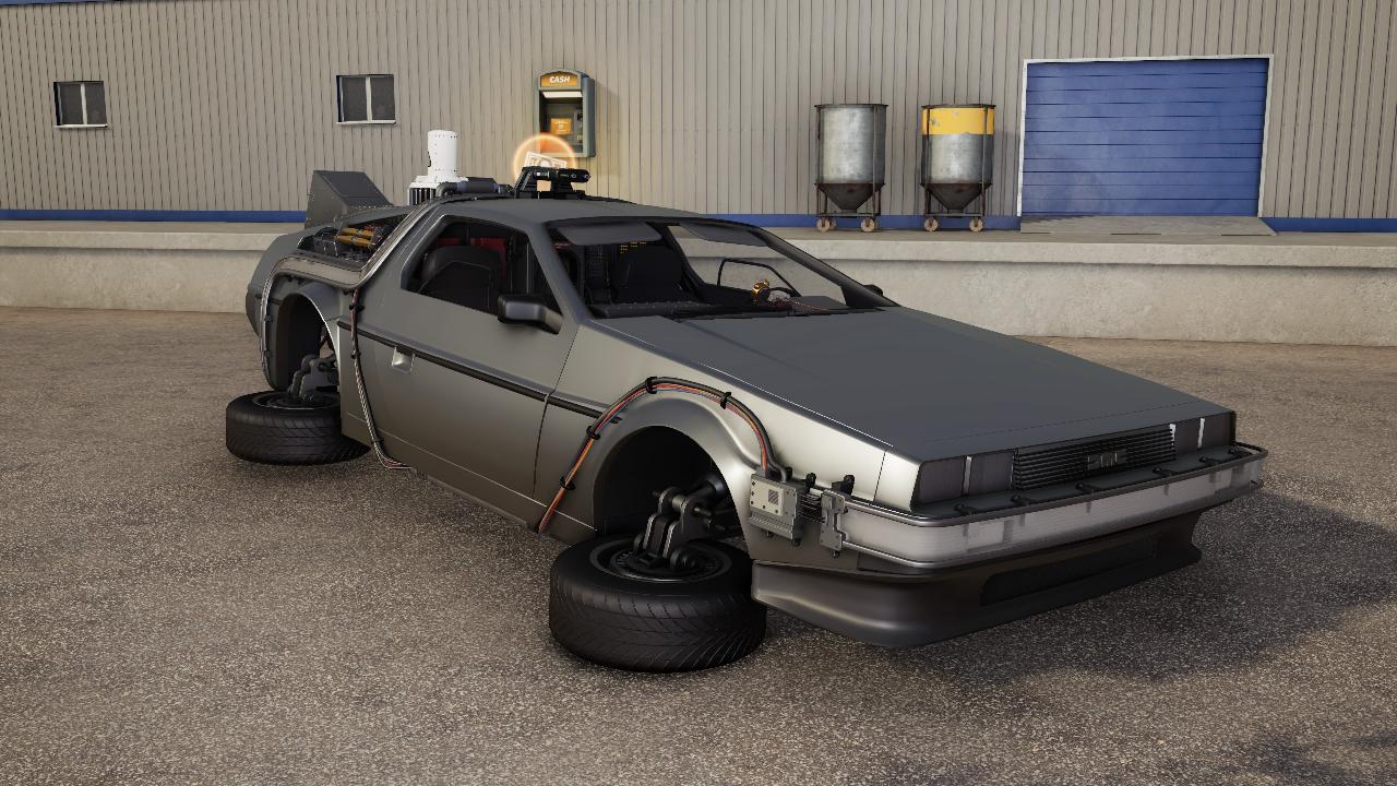 Delorean Zurück in die Zukunft