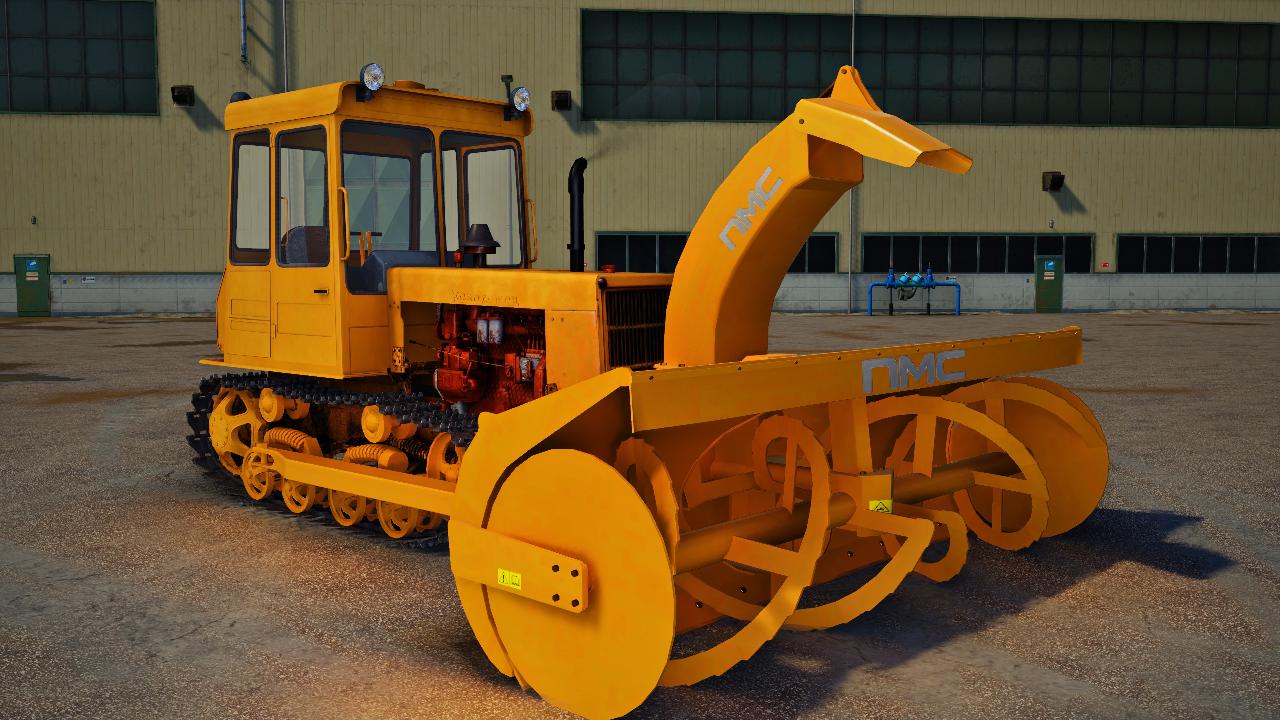 Dt-75 ML with snowplow