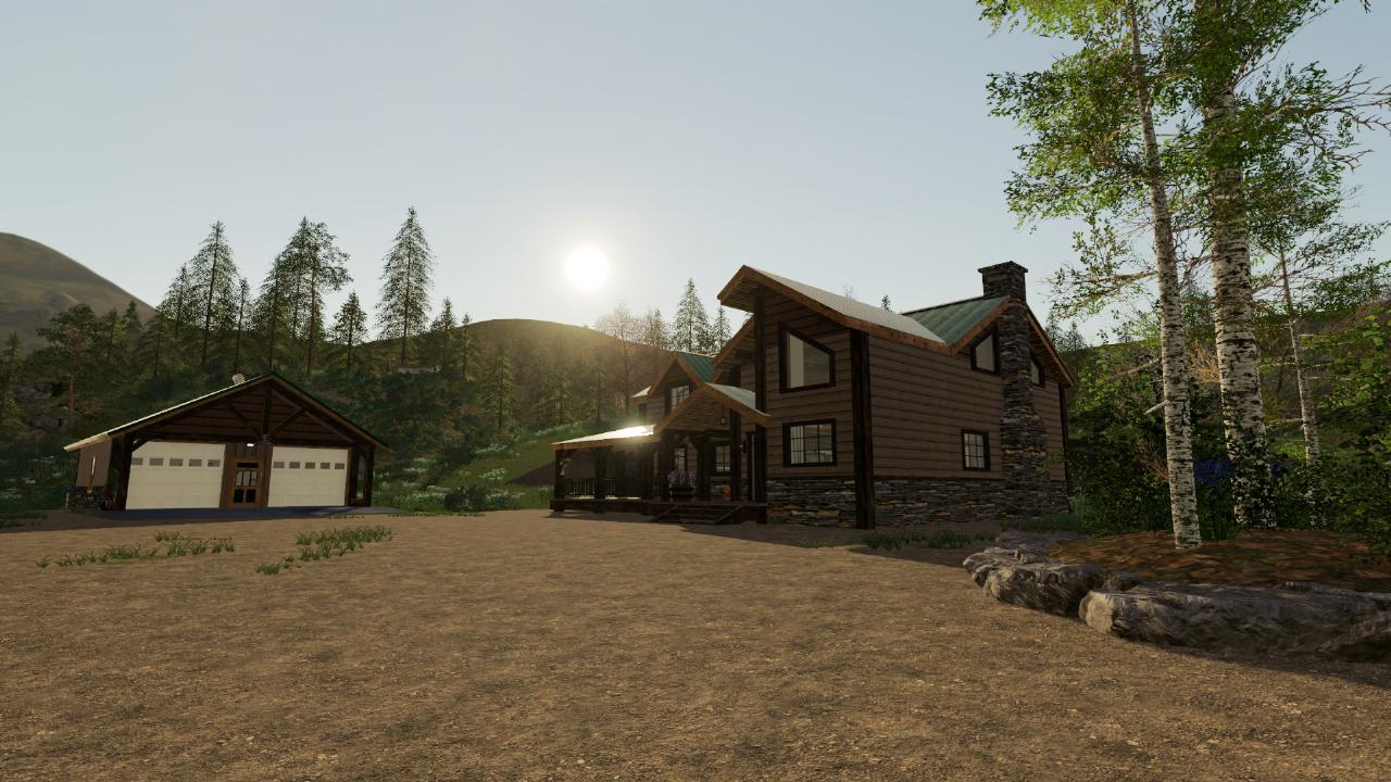 Elk Mountain Ranch House (Green)