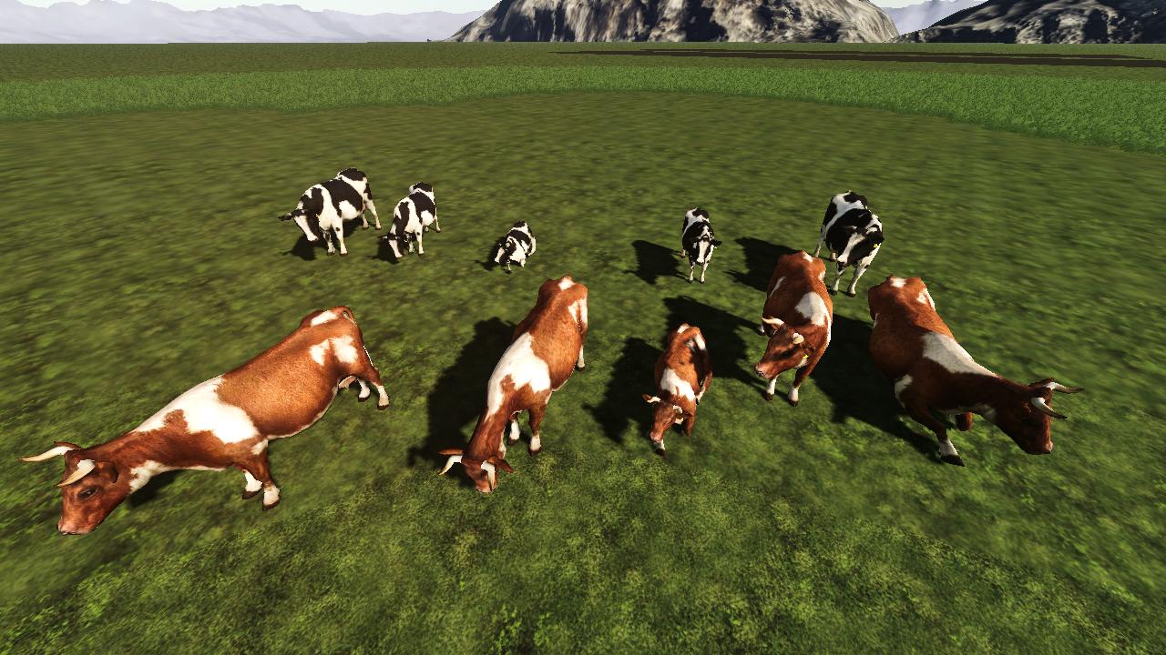 Fake Placeable Cows