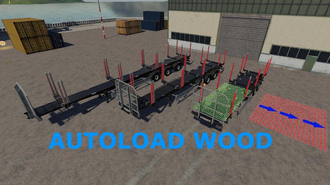 Fliegl Timber Runner avec With Autoload Wood
