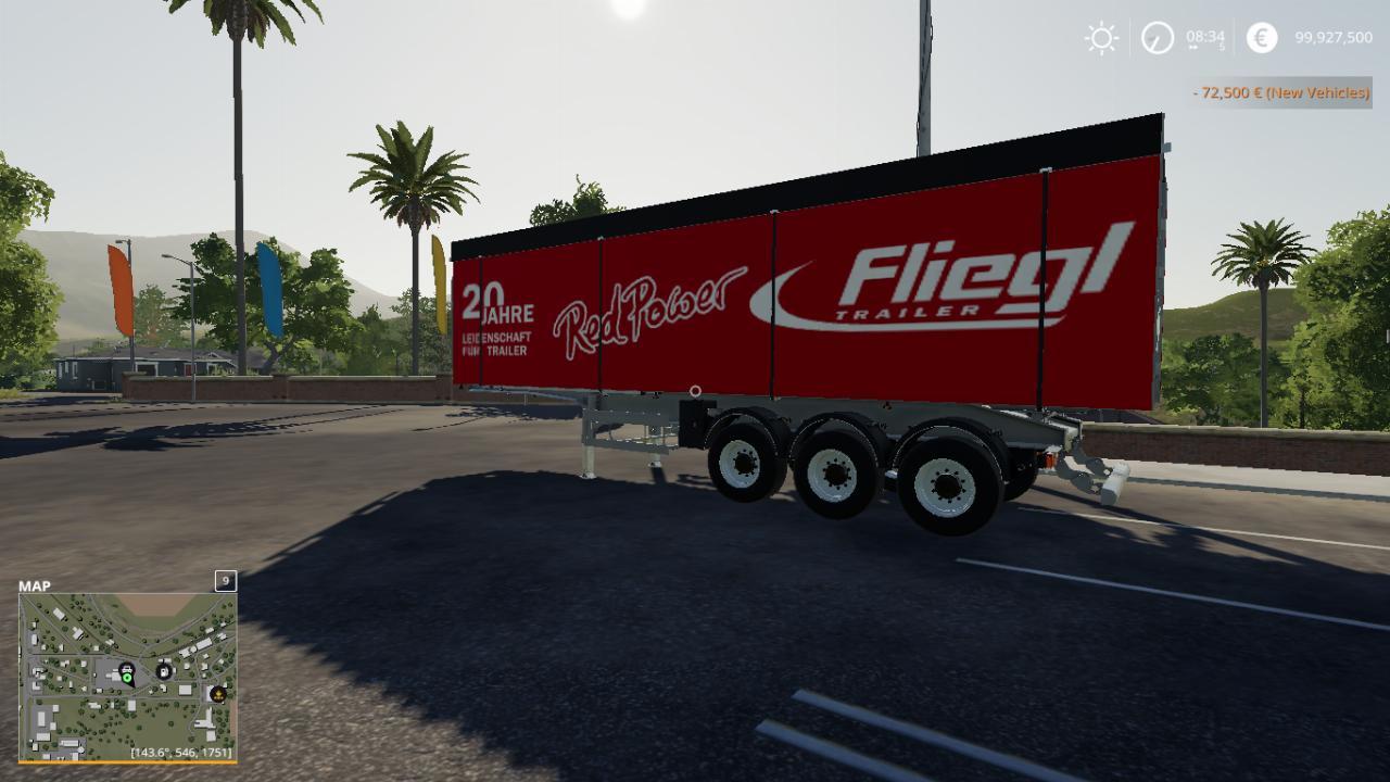 FLIEGL TIPPER RED POWER