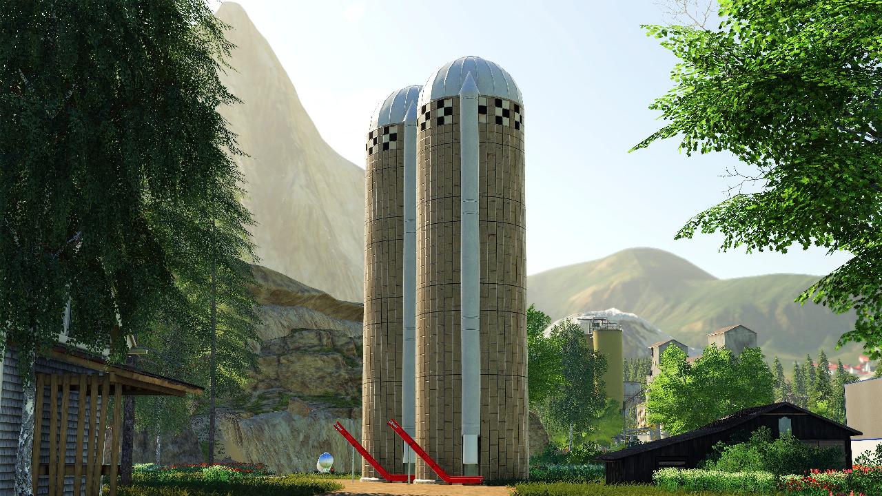 Forage silo