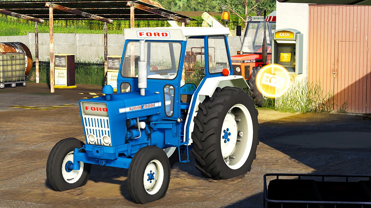 Загрузите мод Ford 4000 wip restauré (Малые тракторы) для FS19, Farming Sim...