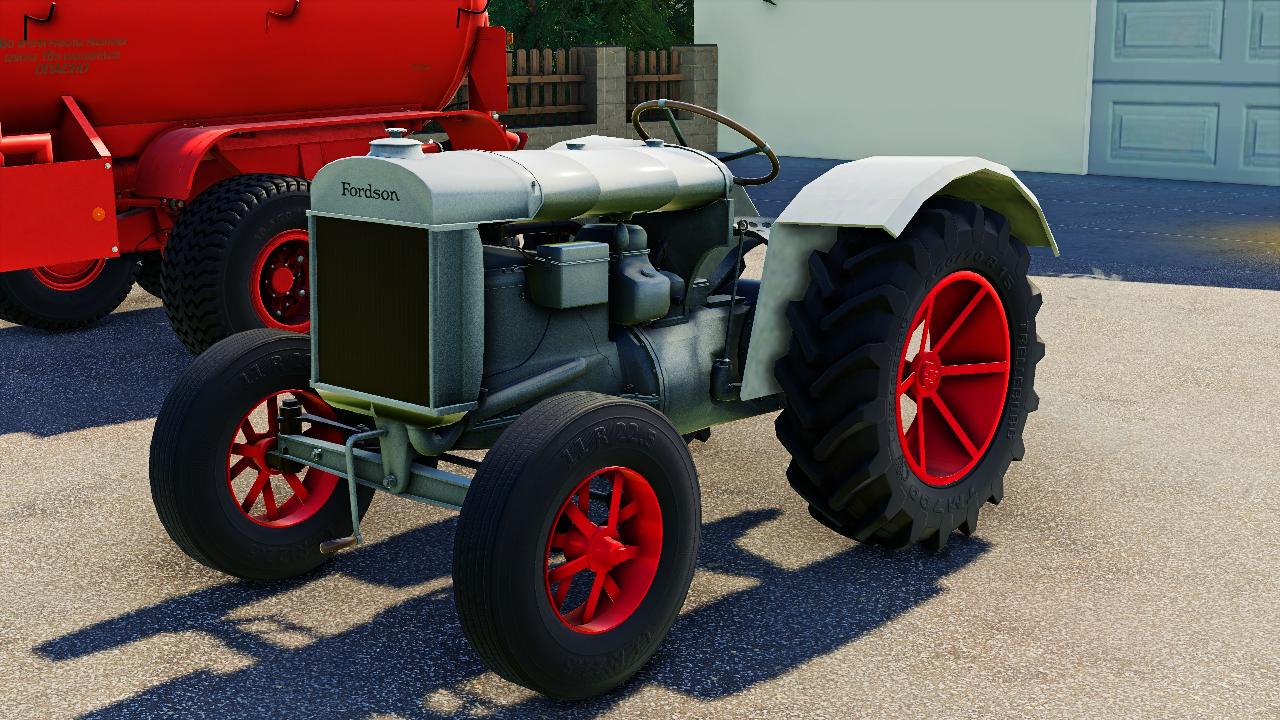 Fordson F Rubber