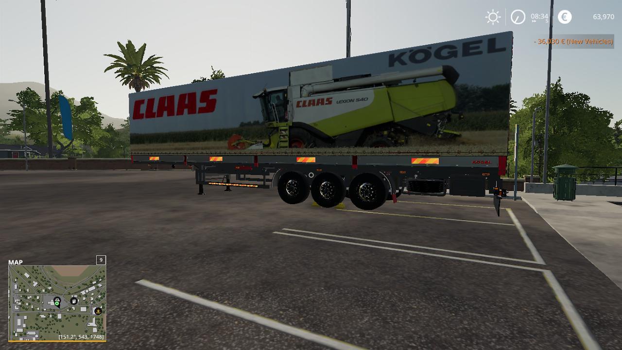 FS19 CLAAS KOGEL AUTOLOADER TRAILER