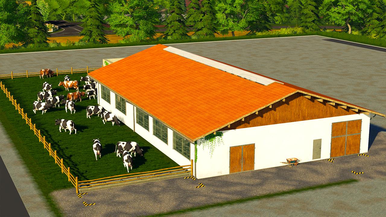 German Cow barn