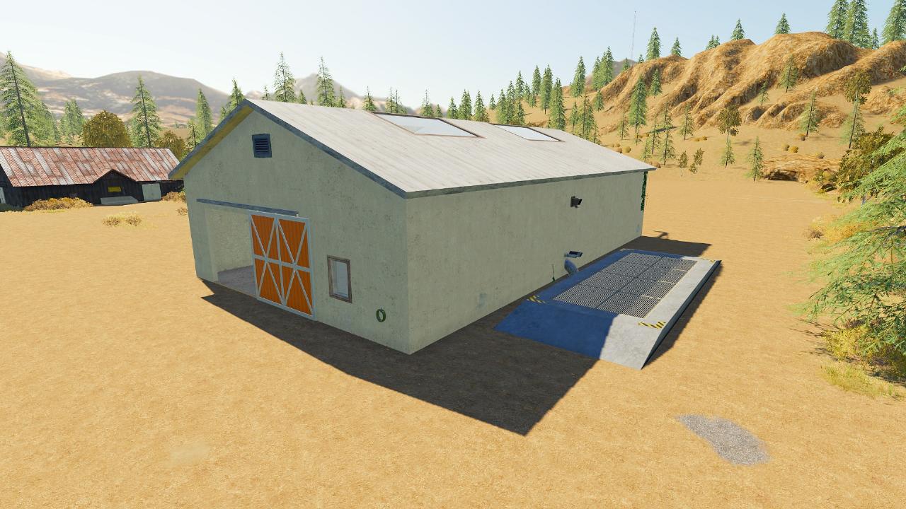 Hangar and storage silo
