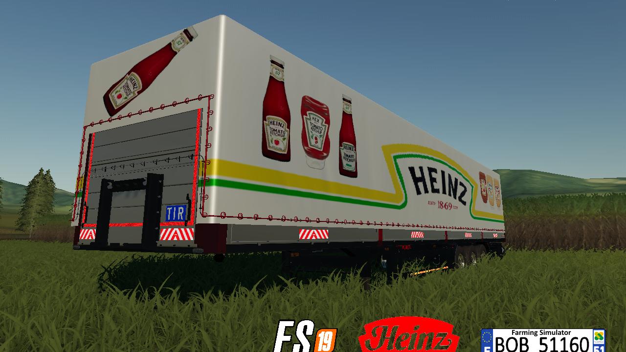 Heinz tomato trailer