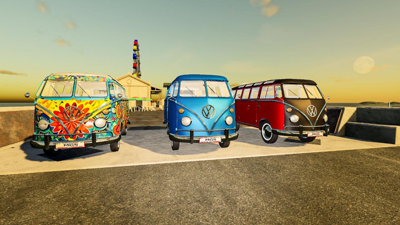 Hippy Volkswagen Van custom
