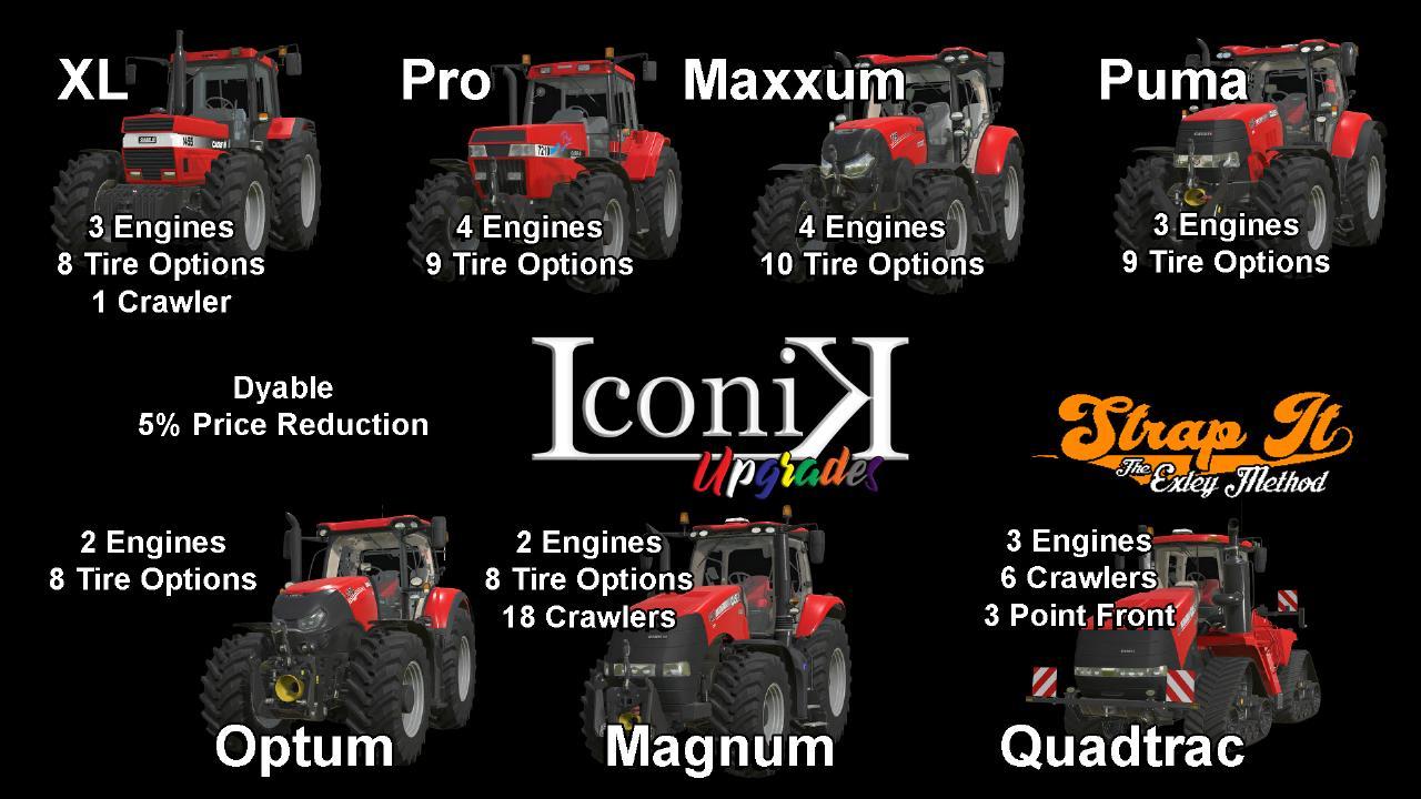 Iconik Case Tractors