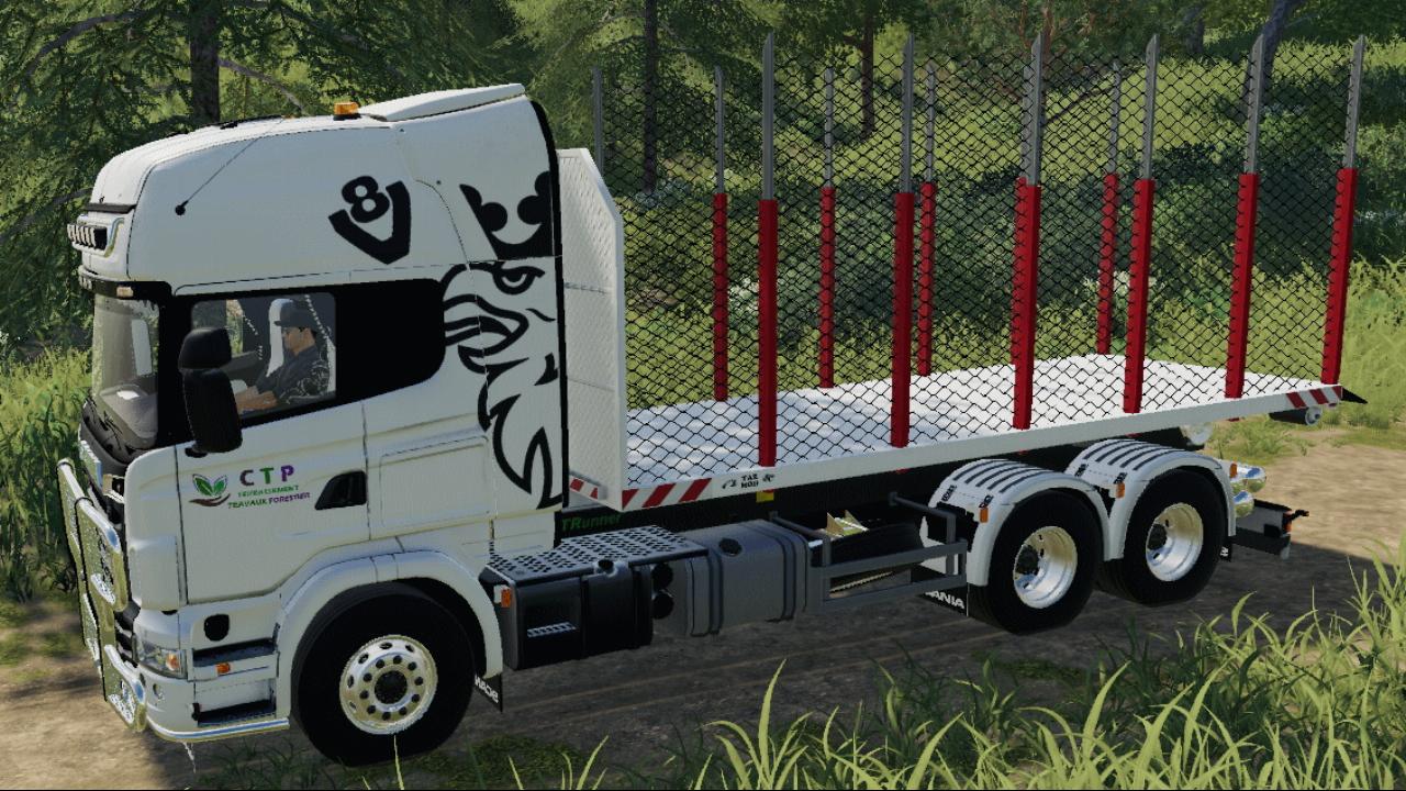 IT-runner timber trailer