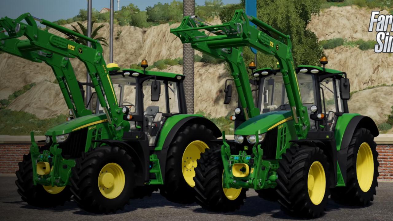 John Deere 6110M et 6120M