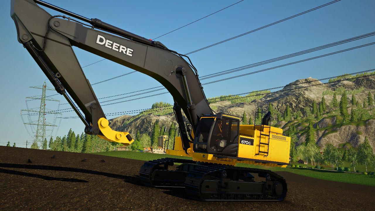 John Deere 670G LC