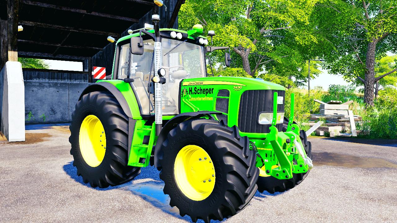 John Deere 7030 TirePresure