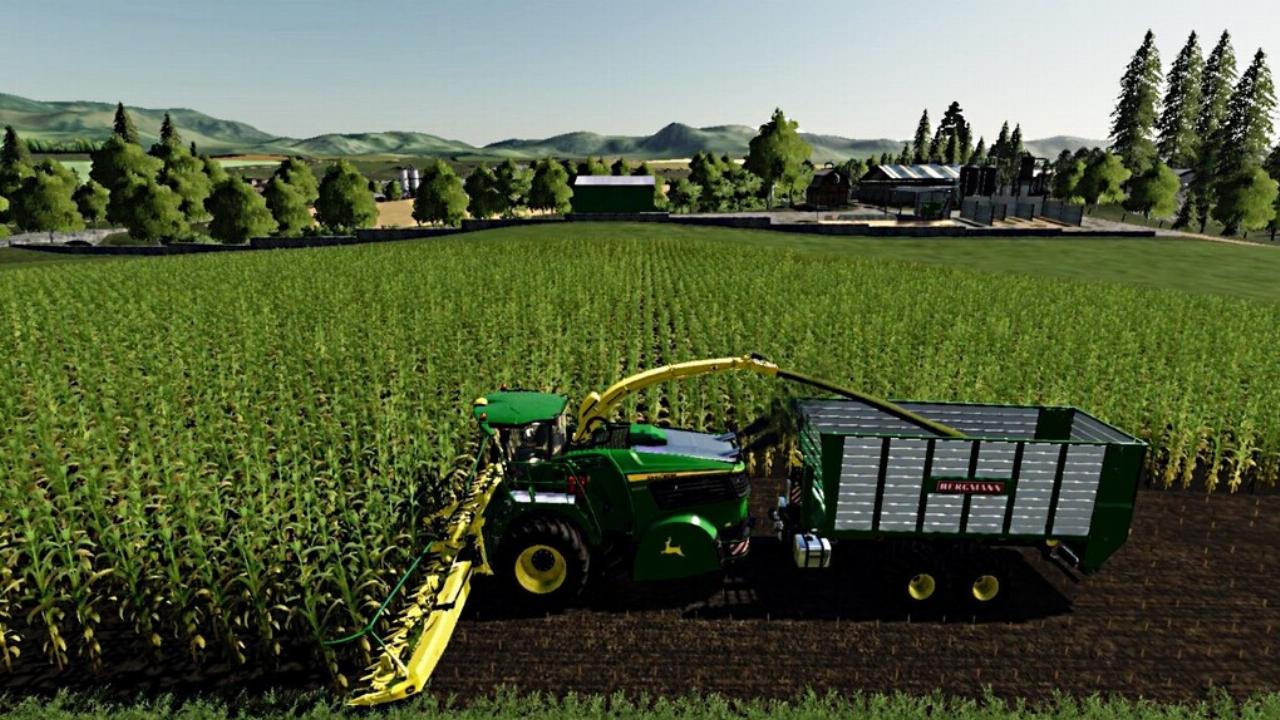 John Deere 8000Porte-conteneurs