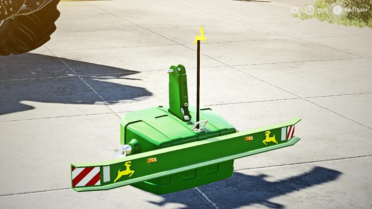 Masse John deere Avec bumper