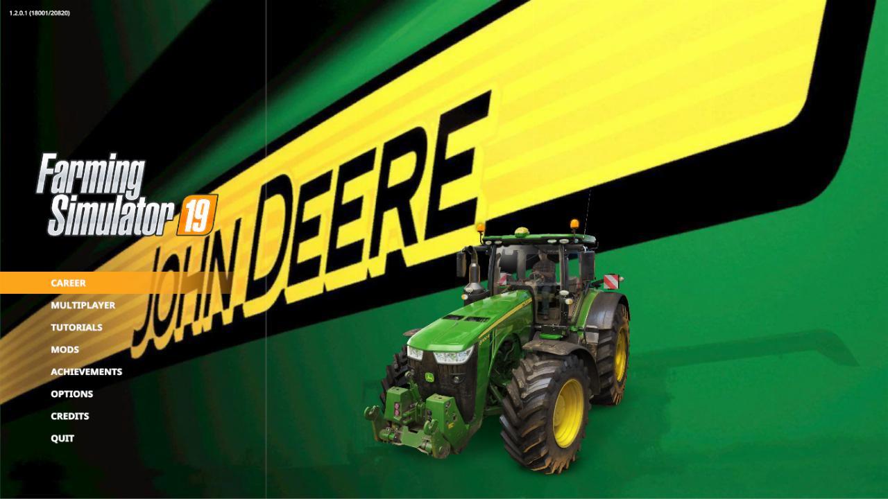 John Deere MENU