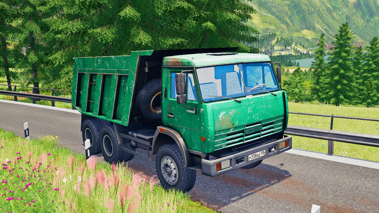 KAMAZ-65115 green version