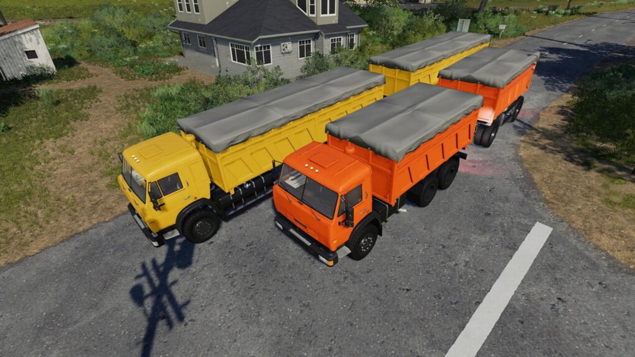 KAMAZ Getreideträger