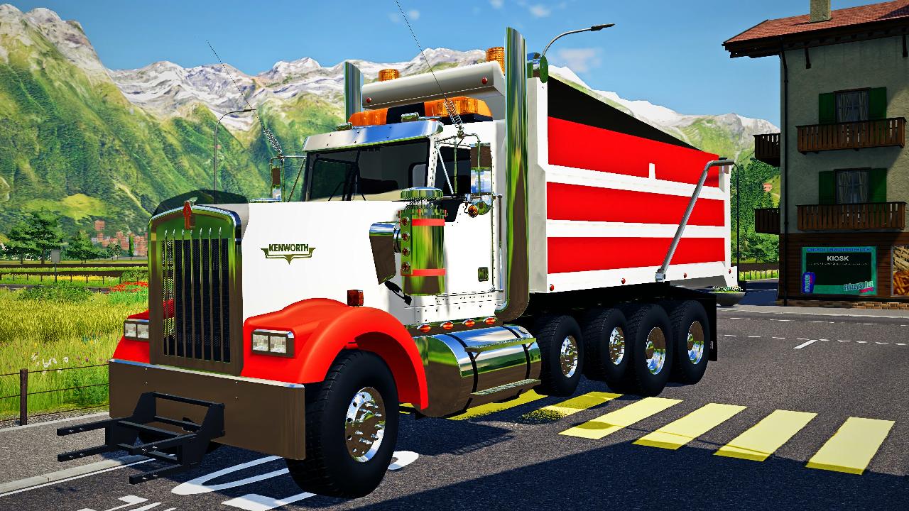 Kenworth W900 Dump Truck Pack