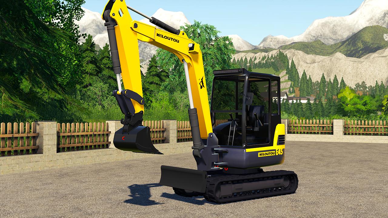 KILOUTOU mini excavator