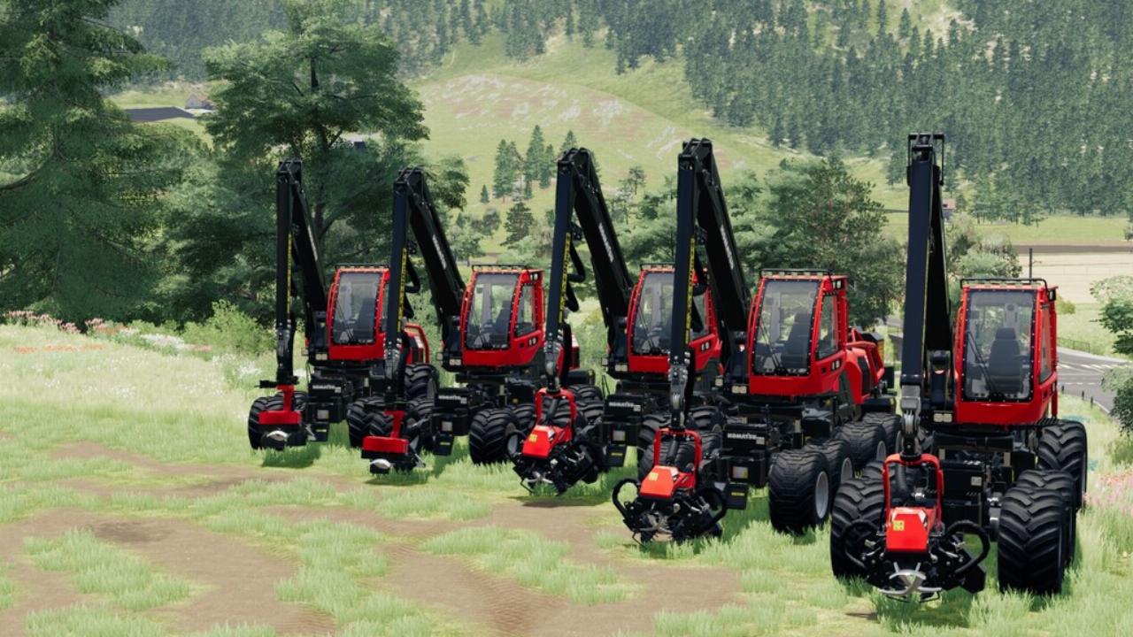 Komatsu Harvester Pack